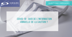 Coronavirus et information annuelle caution