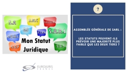 AG SARL et majorité des 2 tiers